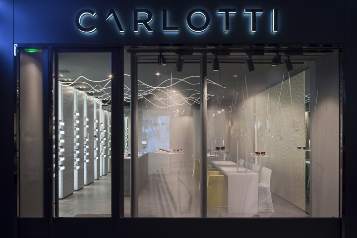 Carlotti optic眼鏡專賣店空間設計